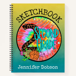 Zurück zur zweiten Schulstufe Notizblock