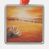 Zurückbleiben Silbernes Ornament (Vorne)