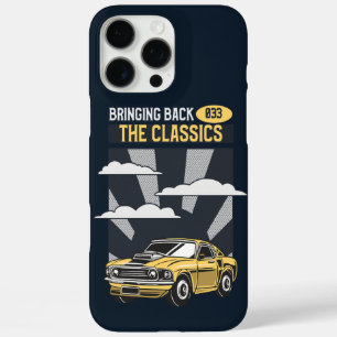 Zurückbringen des klassischen Retro-Muskelwagens iPhone 16 Pro Max Hülle