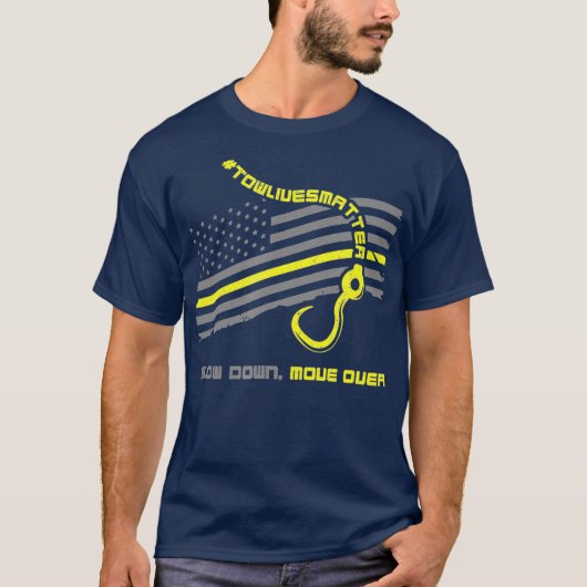 Zurückfahren über den Coolen Lastkraftwagenbetreib T-Shirt (Vorderseite)