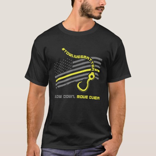 Zurückfahren über den Coolen Lastkraftwagenbetreib T-Shirt (Vorderseite)