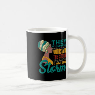zurückflüstern Ich bin der Storm Afrikanische Schw Kaffeetasse