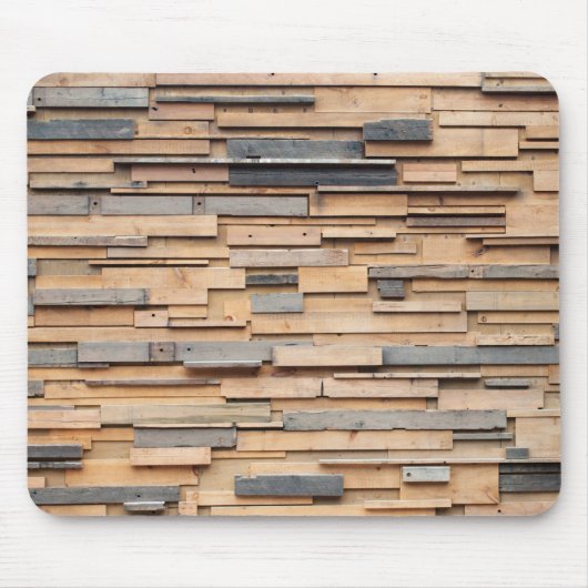 Zurückgefordertes Holz, nachhaltiges Material Mousepad (Vorne)