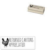 ZURÜCKGEGEBENE KARTONS GUMMISTEMPEL (Stempel)