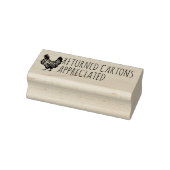ZURÜCKGEGEBENE KARTONS GUMMISTEMPEL (Stempel)