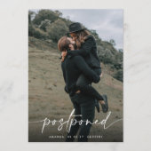 Zurückgestellte Hochzeit Ändern Sie den QR-CODE fü Save The Date (Vorderseite)