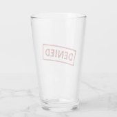 Zurückgewiesene Versicherungsforderung Tumbler (Rückseite)