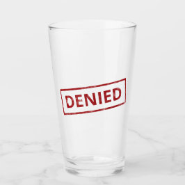 Zurückgewiesene Versicherungsforderung Tumbler