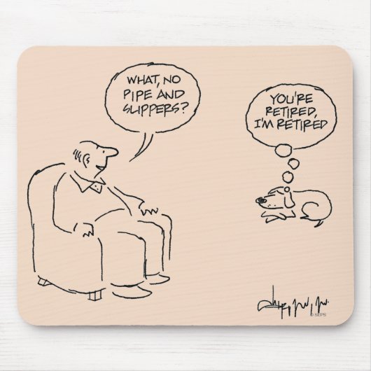 Zurückgezogen Mousepad (Vorne)