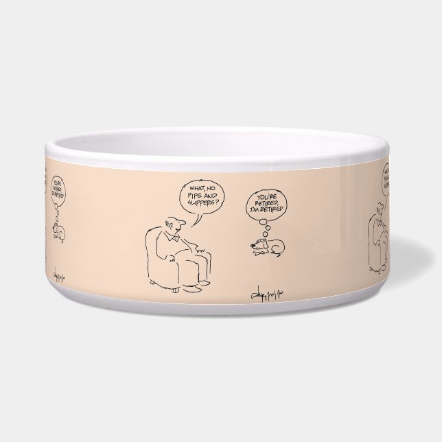 Zurückgezogen Napf (Vorderseite)