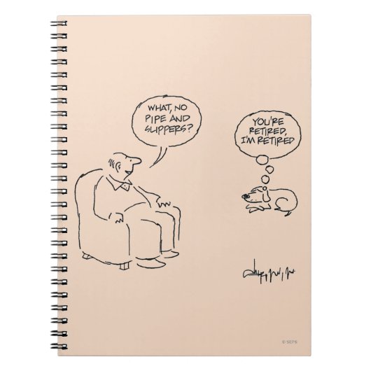 Zurückgezogen Notizblock (Vorderseite)