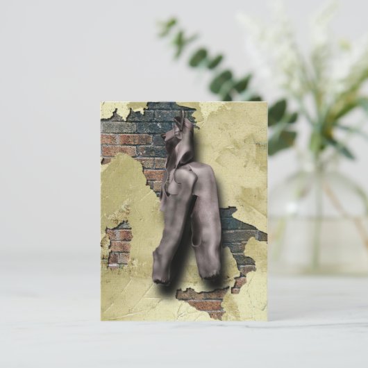 zurückgezogen postkarte (Stehend Vorderseite)