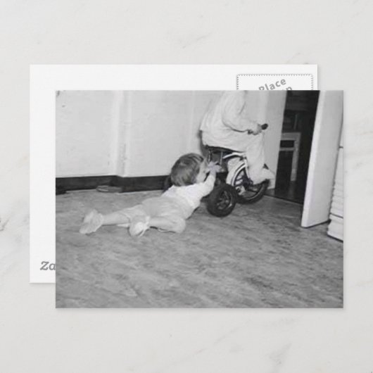 zurückgezogen postkarte (Vorne/Hinten)