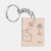 Zurückgezogen Schlüsselanhänger (Vorderseite links)