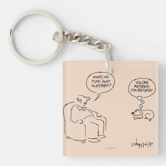 Zurückgezogen Schlüsselanhänger (Vorderseite)