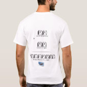 Zurückgezogen! T-Shirt (Rückseite)