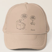 Zurückgezogen Truckerkappe (Vorderseite)