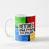 Zurückgezogen und bereiten Sie vor, um sich zu Kaffeetasse (Links)