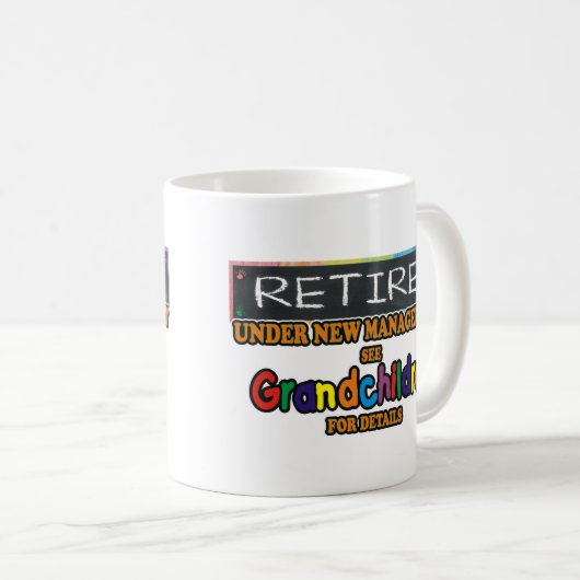 Zurückgezogen unter neuem Management Kaffeetasse (VorderseiteRechts)