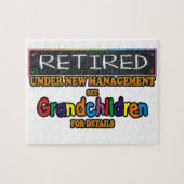 Zurückgezogen unter neuem Management Puzzle (Horizontal)