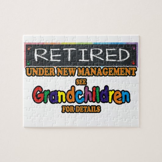 Zurückgezogen unter neuem Management Puzzle (Horizontal)