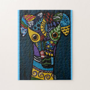 Zurückgezogen, Windhund-Rettungs-Puzzlespiel Puzzle