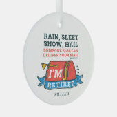 Zurückgezogene Postfachleute für die individuelle Ornament Aus Glas (Vorderseite Rechts)