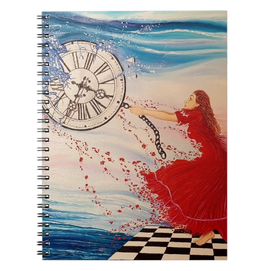 Zurückhalten der Zeit | Archivierungspapier Notizblock (Vorderseite)