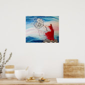 Zurückhalten der Zeit | Archivierungspapier Poster (Küche)