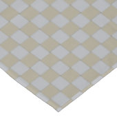 Zurückhaltendes gesponnenes Gold-und Tischdecke (Schrägansicht)