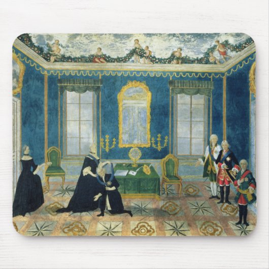Zurückrufender Kanzler Alexey Catherine II Mousepad (Vorne)