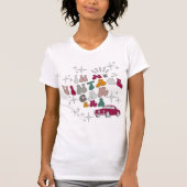 Zurücksetzen des benutzerdefinierten Vintage Car-T T-Shirt (Vorderseite)