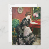 zurücksetzen postkarte (Vorne/Hinten)