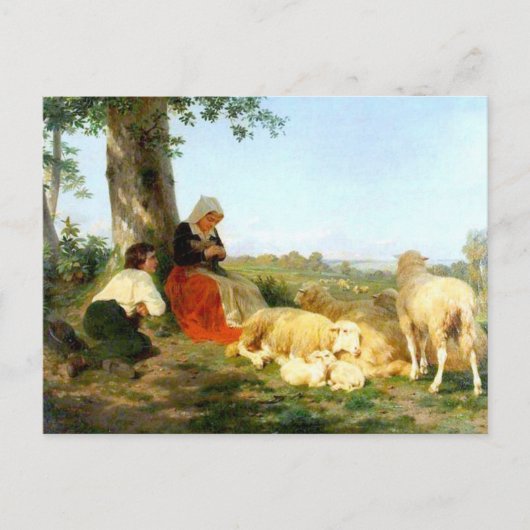 Zurücksetzen von Rosa Bonheur Postcard Postkarte (Vorderseite)