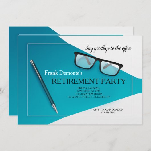 Zurückstellung bei der Einladung des Amtes (Vorne/Hinten)