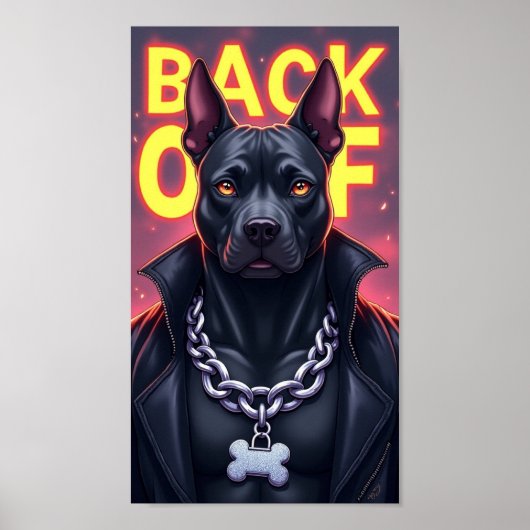 Zurücktreten poster (Vorne)
