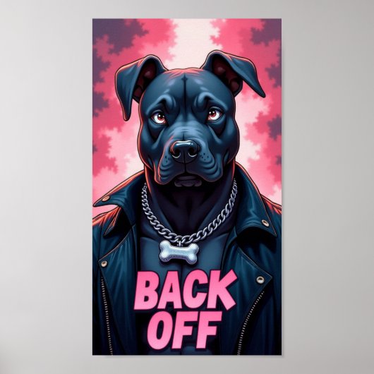 Zurücktreten poster (Vorne)