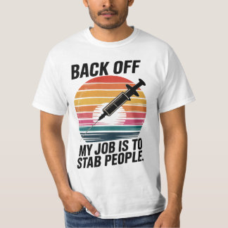 Zurücktreten Süßes Lustiges T-Shirt Geschenk Für I