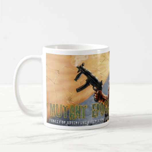 Zurückziehenbagger-Tasse Kaffeetasse (Links)