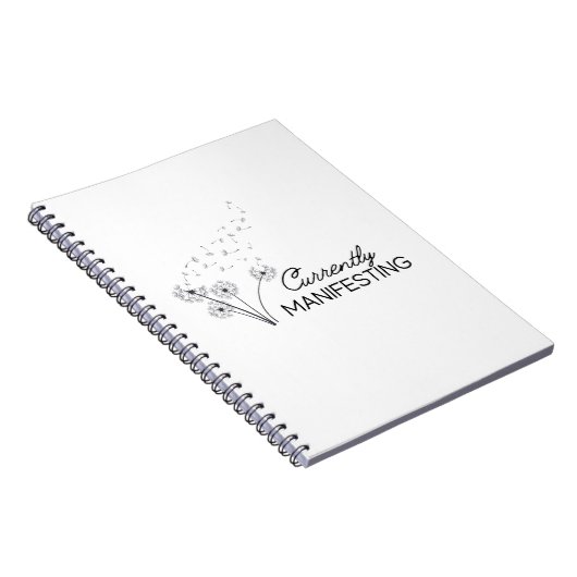 Zurzeit manifestes Notebook Notizblock (Rechte Seite)