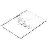 Zurzeit manifestes Notebook Notizblock (Linke Seite)