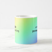 Zurzeit mit Rainbow-Funny Mug aufschieben Kaffeetasse (Mittel)