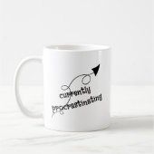 Zurzeit verzögert die Tasse von Pfeil (Links)