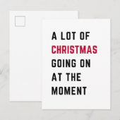 Zurzeit viel Weihnachten (Vorne/Hinten)
