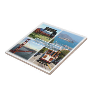 zUS0028 SAN FRANCISCO, Mosaik, Kalifornien, Fliese