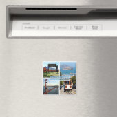 zUS0028 SAN FRANCISCO, Mosaik, Kalifornien, Kühlsc Magnet (In Situ (Geschirrspüler))