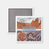 zUS0042 BRYCE CANYON N.P. Utah, Amerika, Kühlschra Magnet (Vorderseite/Rückseite)