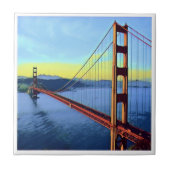 zUS006 GOLDEN GATE, Bridge, San Francisco, Fliese (Vorderseite)