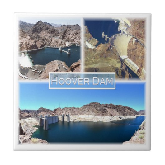 zUS015 HOOVER DAM, Mosaik, See Meid, Fliese (Vorderseite)