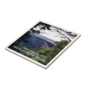 zUS018 NEW RIVER GORGE BRIDGE, Virginia, Fliese (Seite)